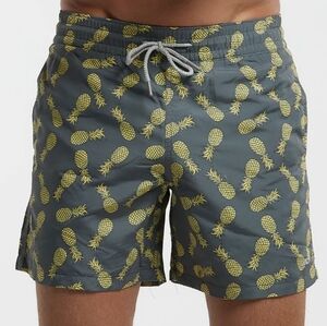 New Le Club XL Swim Trunks - Pine & Apple